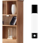 Luz recargable con sensor de movimiento, Luz con sensor de movimiento USB - de armario magnética regulable, nocturna LED autoadhesiva para armario magnético con atenuación de 3 colores y carga