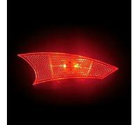 Luz recargable para radios de bicicleta, luces LED USB para rueda con sensor de movimiento inteligente, tiempo de funcionamiento de 20 horas para seguridad de conducción nocturna de bicicleta de