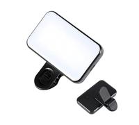 Luz Recargable para Selfie, luz de Relleno Recargable, luz de Relleno portátil, de Luces para Imagen de cámara, Luces LED de cámara de Alta Potencia, luz de Video con Modo Ajustable para Video