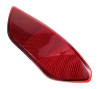 Luz Reflectora del Parachoques Trasero para Suv de Lujo Rojo ABS | Reemplazo Directo, Instalación Fácil, para Taller Mecánico y Conductores, Inspección Vehicular, Pieza Trasera