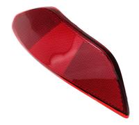 Luz Reflectora Trasera de Parachoques para Coche, ABS Rojo | Repuesto para Ranura Izquierda Trasera, Instalación Sencilla, Mejora la Apariencia del Vehículo, Uso en Inspección