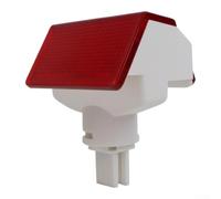 Luz roja de plástico para matrícula de puerta trasera para Mercedes A B C E ML GL GLA GLS GLK V Class W176 W205 A2218202101