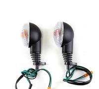 Luz Senal De Giro Intermitentes De Motocicleta para Kawasaki D-Tracker 125, 150 Y 250, para Vulcan S 650, VN650 Y W800 Cafe. Intermitentes(Claro)