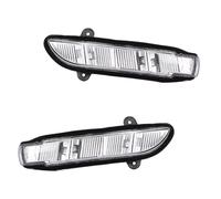 Luz Señal Giro Coche Compatible Con Benz Para W211 W221 W216 W219 2007 2008 2009 2010 2011 Espejo Retrovisor Lateral Del Coche Luz De Señal De Giro Accesorios De Luz De Marcha Atrás(Left And Right)
