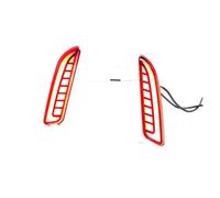 Luz Señal Giro Dinámica Lámpara Reflectora Señal Giro Dinámica LED Para Coche Lámpara Antiniebla Trasera Luz Freno Para Toyota Para Corolla Para Cross 2020-2022 Indicador Intermitente Espejo(Model 1)