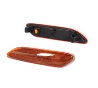 Luz señal Giro dinámica Reemplazos Carcasa Luz Intermitente Marcador Lateral Guardabarros Delantero Para MINI Para Cooper R60 R61 Para Countryman Para Paceman Intermitente lateral LED(Yellow Lens)