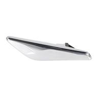 Luz Señal Giro Embellecedor Guardabarros Cromado Delantero Izquierdo Marcador Acabado Luz Señal Giro Cubierta Lámpara Para BMW X3 X4 F25 F26 2013-2017 Indicadora Espejo Retrovisor