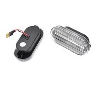 Luz Señal Giro Espejo Para C-Max Para Fiesta Para Focus MK2 Para Galaxy Indicador Señal Giro Dinámico Luz Posición Lateral LED(Dynamic Crystal)