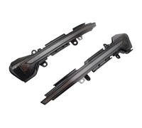 Luz Señal Giro Espejo Para Seat Para Leon III Mk3 5F ST FR Para Cupra Para Arona KJ7 2013-2018 Luz Intermitente LED Ala Lateral(Dynamic Smoked)