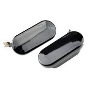 Luz Señal Giro Marcador Lateral Para VW Para Golf 3 4 MK3 MK4 Para Passat 3BG Para Polo 6N 9N Para Bora Para Vento 2 Uds Indicador Lateral Dinámico Señal Giro(Smoke black)