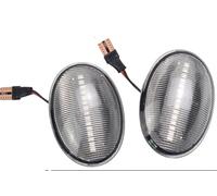 Luz Señal Giro Para MINI Para Cooper R55 R56 R57 R58 R59 2007-2013 Par Señal De Giro Fluctuante Luz LED Dinámica Indicador Lateral Intermitente Intermitentes Laterales(2PIECES Dynamic Crystal)
