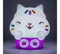 Luz silicona recargable SquishyGlo Cakey Cat La casa de muñecas de Gabby