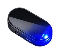 Luz solar de alarma para coche, carga solar, advertencia antirrobo | Luz LED intermitente de alarma para coche, sedán, caravana, carretera, garaje, estacionamiento