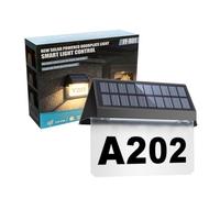 Luz Solar de Dirección Montaje en Pared LED Automático Crepúsculo al amanecer