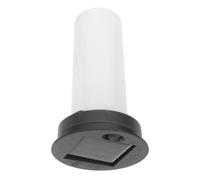 Luz Solar de Llama para Exteriores, Inserto de Repuesto de Plástico | Efecto de Llama Parpadeante, Instalación Sencilla, Sensor Automático, para Jardín y Uso Exterior, Color Blanco