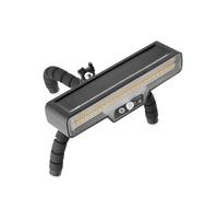 Luz solar de movimiento para exteriores, brillante, flexible, multifuncional, automática, luz de valla de seguridad para exteriores, para jardín, granja, entrada, patio, balcón, césped, porche