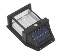 Luz Solar de Pared de Tungsteno, Accesorios de Iluminación Exterior Rango de Iluminación Más Grande Fácil de Instalar IP65 Sensor de Movimiento Impermeable Resistente a la