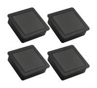 Luz solar de repuesto superior cuadrada cubierta de panel solar LED iluminación al aire libre luz blanca cálida colorida con interruptor de batería recargable AA para lámpara de linterna de jardín (4