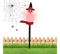 Luz Solar Fantasma Solares Espeluznantes Decorativas y Luminosas de | Luces de Halloween para Exterior para la decoración de exteriores, patio, césped, jardín, sendero y