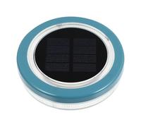 Luz Solar Flotante para Piscina Redonda, LED Blanco 0,5w | ABS y PC Transparentes, Carga 6-8 Horas, Uso Decorativo en Estanques, Fuentes y Acuarios