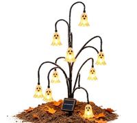 Luz Solar Lámpara De Estaca Decorativa Con Motivo Fantasma Para Jardín