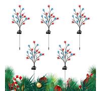 Luz solar para exteriores | Dusk To Dawn Waterproof | 8Effect Solar Flag Lights | para patio de yardas de autopista Backyard Homeowners Landscapers Holiday Planners
