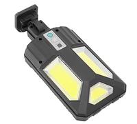 Luz solar para exteriores, Yard IP65 Luz de pared a prueba de agua Camino de alto brillo Sensor de movimiento para jardín Luz para exteriores Garaje Patio trasero Cubierta Paso Luz de seguridad