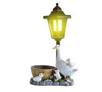 Luz solar para jardín - Luz impermeable para decoración de patio con escultura, linda iluminación de estatuas para exteriores, lámpara de con figuras de animales de resina | Iluminación ambient