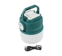 Luz solar recargable por USB con 4 modos y función de zoom que proporciona iluminación ajustable para varios escenarios al aire libre (C50 verde)