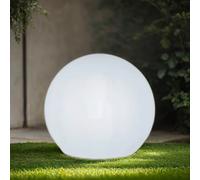 Luz Solar Tipo Baliza Wegeleuchte Blanco LED Dimmer IP65 Mando a Distancia Ø60cm