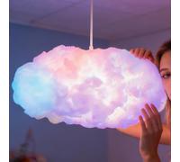 Luz Techo Nube 3D, Decoración Luz LED Thundercloud Alimentada Por USB, Kit De Luces Multicolores Sincronización Música con Control Remoto, Decoración Techo para Dormitorio, Sala Estar, Fiesta En Casa