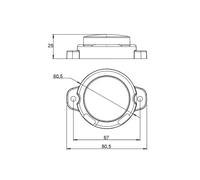 Faro trasero WAS 1531 R S1 2A W236