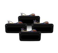 Luz Trasera 3 En 1, 68LED, Intermitentes DRL, Freno Dinámica Secuencial, 12V/24V, Para Coche, Camión Y Remolque Trasera Recuperación Luces
