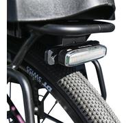 Luz trasera bicicleta 50 Lm multimontaje acelerómetro e intermitentes Kheax Izar II