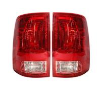 Luz Trasera Coche para Dodge Ram 1500 2500 3500 Luces Traseras 2009-2018 Lámpara Señal Giro Freno Trasero Conjunto Luces Traseras Luces Traseras LED Rojas Traseras Luces Después
