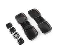 Luz Trasera Coche para Land para Rover para Defender 90 110 2020-2024 Cubierta de luz Trasera de Coche Luz de Freno Cubierta Ancha Intermitentes Capós Luces traseras Traseras Luces Después(2)