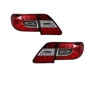 Luz Trasera Coche para Toyota Corolla 2011-2013 Conjunto Luces Traseras Automáticas LED Luces Traseras Coche Actualización Accesorios Señal Giro Intermitente Dinámico Traseras Luces Después(Red White