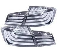 Luz Trasera Completa Compatible Con BMW Serie 5 F10 F18 2011-2017 Faros Traseros Modificados Luces DRL Intermitentes Automóviles Luces Instalación Plug And Play Coche Traseras(White black)