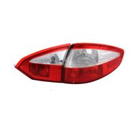 Luz trasera Completo Faro Trasero Para Ford Para Fiesta Sedan 2013-2015 | Halógeno,Trasero izquierdo/trasero derecho,Rojo/Claro,Look moderno(Right-2PC)