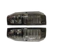 Luz Trasera Conjunto Compatible Con Toyota Para Prado Para Land Para Cruiser LC76 LC77 4500 LJ77 RJ77 FZJ76 GRJ76 Solo Para Luz Trasera Freno Coche 5 Puertas Con Bombillas(Smoke)