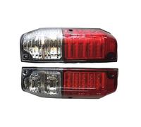 Luz Trasera Conjunto Compatible Con Toyota Para Prado Para Land Para Cruiser LC76 LC77 4500 LJ77 RJ77 FZJ76 GRJ76 Solo Para Luz Trasera Freno Coche 5 Puertas Con Bombillas(Red White)