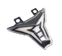 Luz Trasera de Freno para Motocicleta Kaw/Asaki Ni/Nja 400 250 EX400 EX250 Z400 Z250, luz Trasera LED integrada (roja)