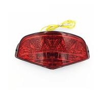 luz trasera de motocicleta Para DUCATI Para Monster 659 696 795 796 1100/S/Para EVO Luz Intermitente Freno Integrada Luz Trasera LED Señal Giro Motocicleta Luz Trasera(Red)