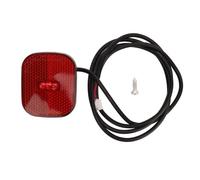 Luz Trasera De Scooter Eléctrico, Luz De Freno Roja ABS para Scooter, Reemplazo De Accesorio De Luz De Vespa Universal Impermeable para Ninebot F40