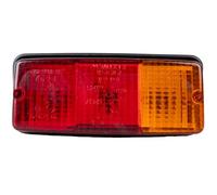 Luz Trasera del Tractor Ama Derecha: Luz halógena, Dimensiones 160x70x70 mm, Fijación con Tornillos M4, Made in Italy