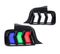 Luz trasera derecha Compatible Con Ford Para Mustang S-197 2005-2009 Colorido Dinámico Secuencial Intermitentes Traseros Con Control Por Aplicación Luces RGB Luces Traseras
