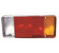 Luz trasera derecha P21W 663-1907R-LD-WE ABAKUS para IVECO DAILY III Caja/Chasis