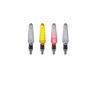 Luz trasera freno Lámpara De Giro LED Universal Para Moto Luz De Señal De Parada Y Freno Trasero DRL Luz Trasera Que Fluye