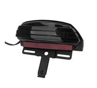 Luz trasera freno Luces Motocicleta Lámpara Guardabarros Trasero Soporte Luz Trasera Freno LED Para Para Dyna Para Fat Para Bob Para Softail 2006-2015