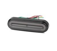 Luz Trasera Freno Luz de freno LED para motocicleta, 12/24 V, intermitente, guardabarros trasero, luz estroboscópica para Dirt Bike para cruiser ATV UTV Rücklicht DRL